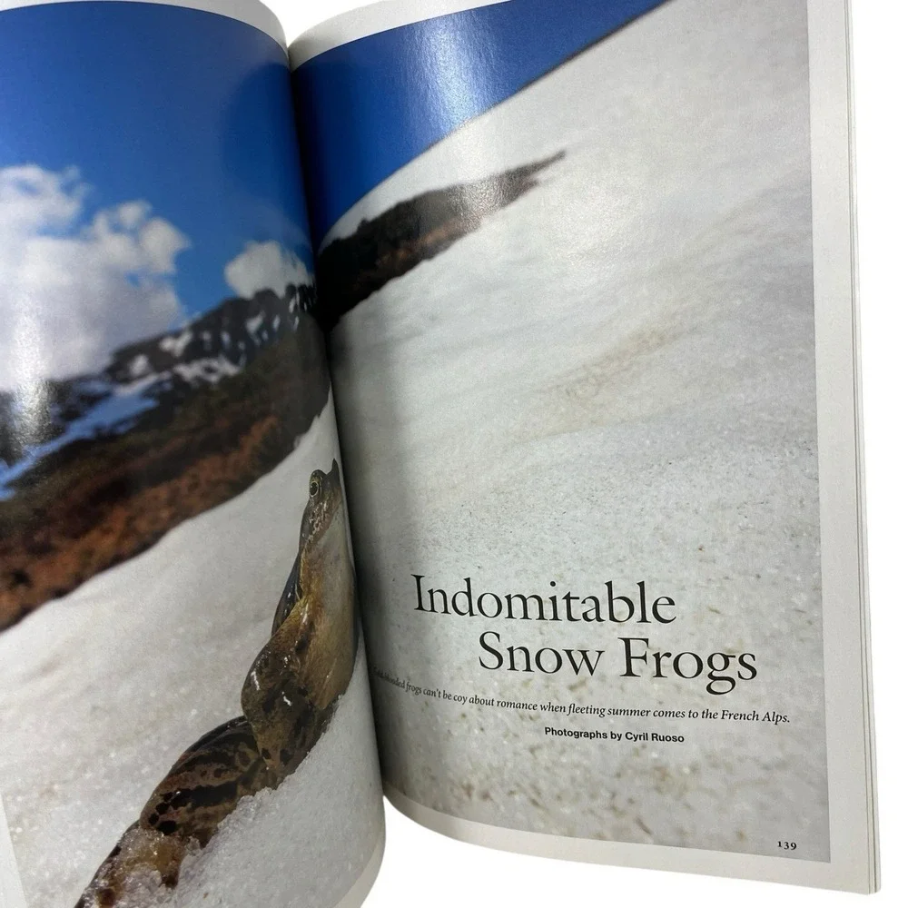 National Geographic Magazine April 2011 The Genuis of the Inca, Acid Sea, Frogs‎